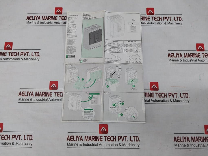 Merlin-Gerin-750V-8Kv-50-60Hz-3-pole-Molded-Case-Circuit-Breaker-Ns100-N-209681-13