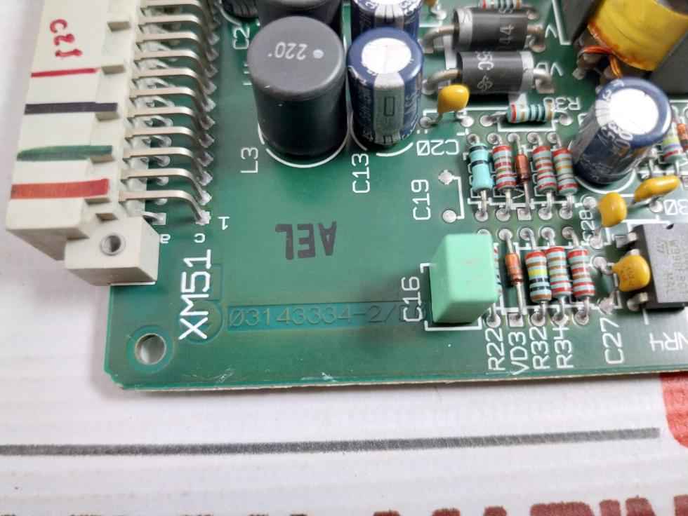Merlin Gerin 03143334-1/C0 Power Supply Pcb Board 24-30Vdc