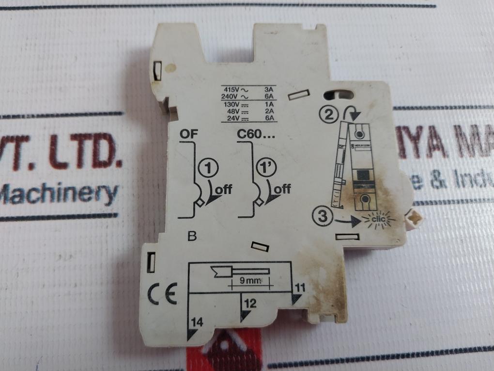 Merlin Gerin 26924 Auxiliary Switch