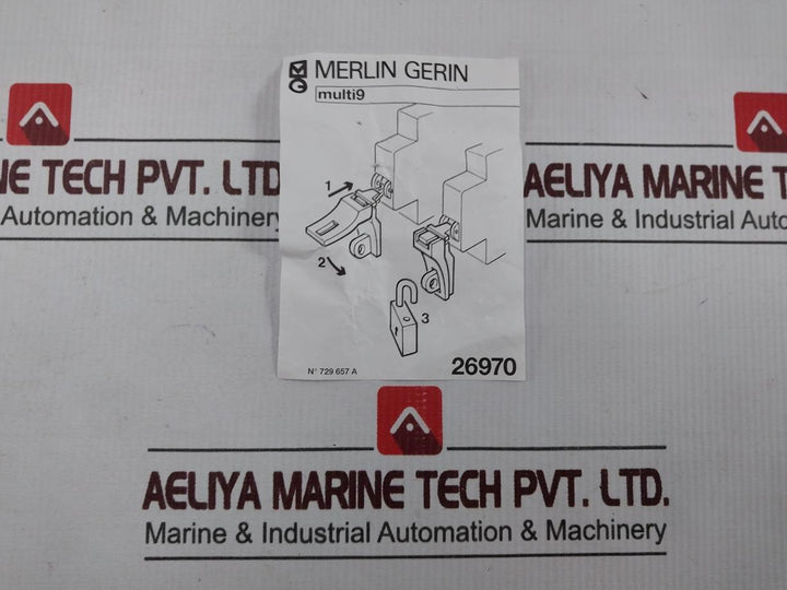 Merlin Gerin 26970 Multi 9 Locking For Circuit Breaker