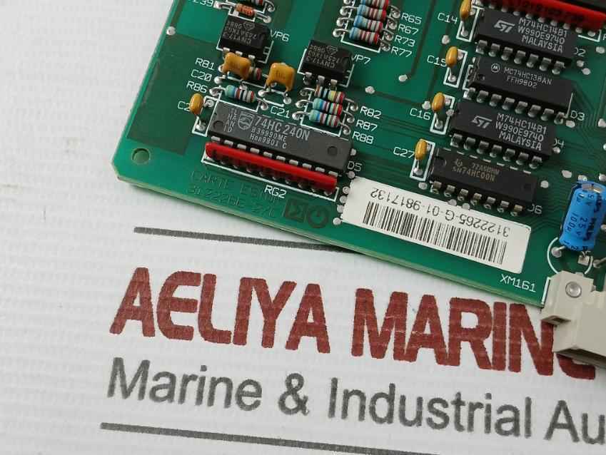 Merlin Gerin 3122266-2/C Pc Board 3122266-1/C 48-125Vdc