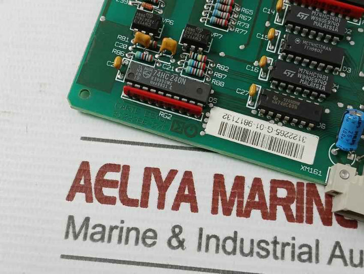 Merlin Gerin 3122266-2/C Pc Board 3122266-1/C 48-125Vdc