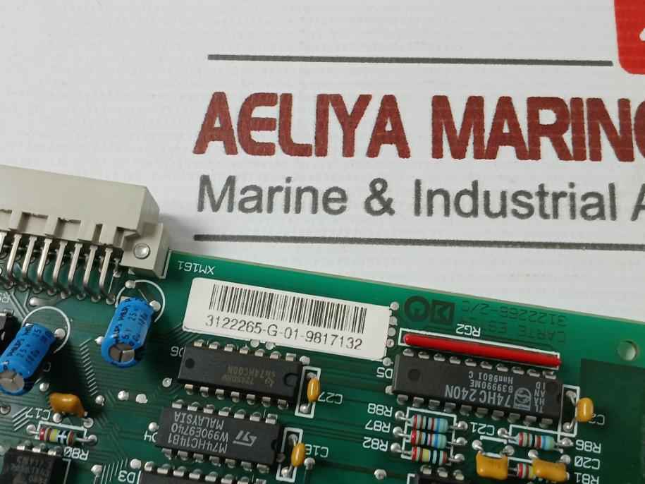 Merlin Gerin 3122266-2/C Pc Board 3122266-1/C 48-125Vdc