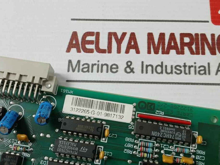 Merlin Gerin 3122266-2/C Pc Board 3122266-1/C 48-125Vdc