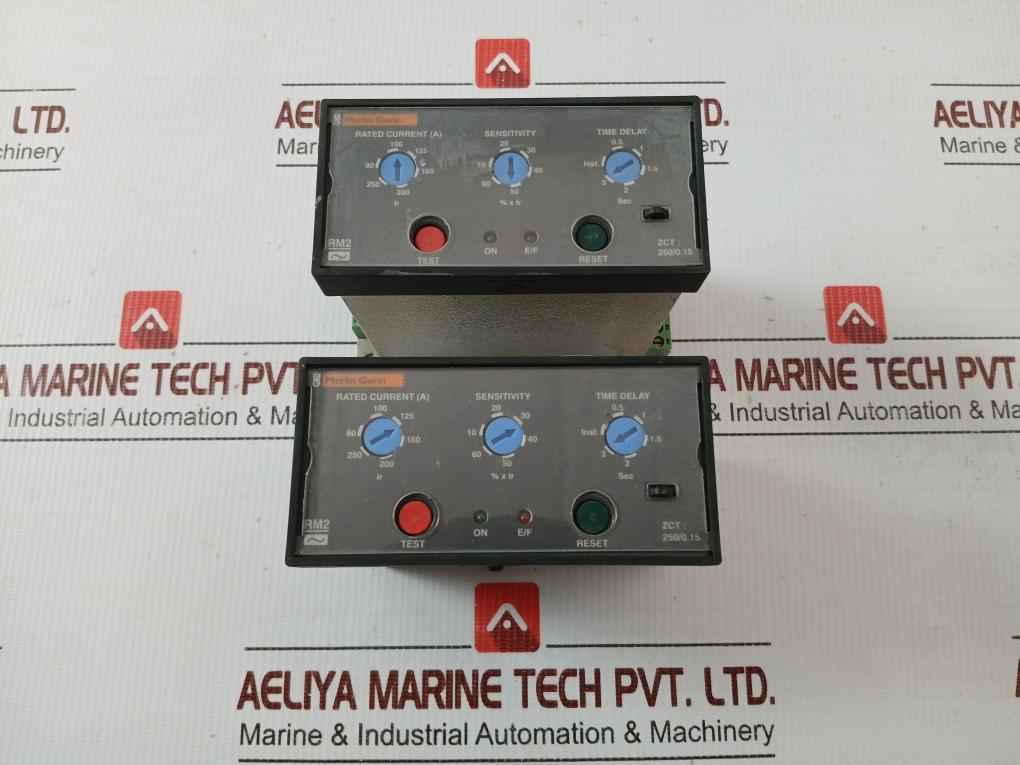 Merlin Gerin 415V Relay Module For Ground Fault Protection Rm2