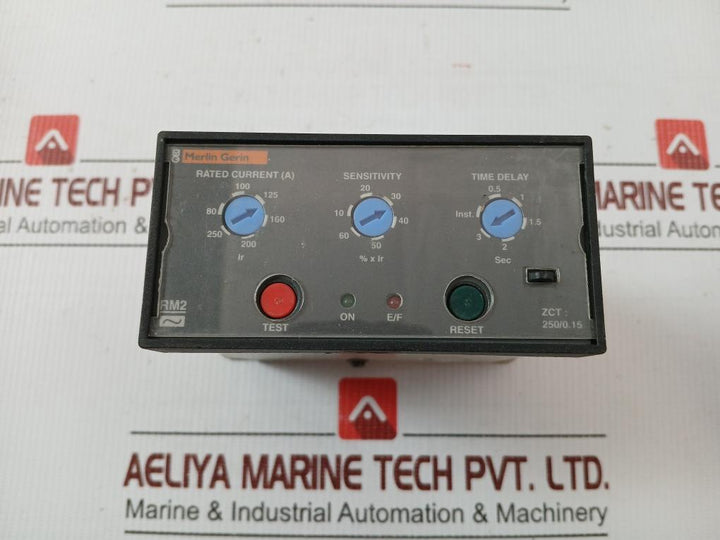 Merlin Gerin 415V Relay Module For Ground Fault Protection Rm2