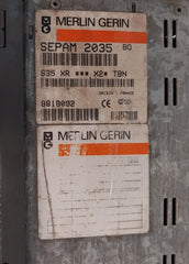 Merlin Gerin 48-125Vdc Protection Relay Sepam 2035