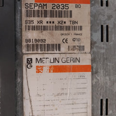 Merlin Gerin 48-125Vdc Protection Relay Sepam 2035