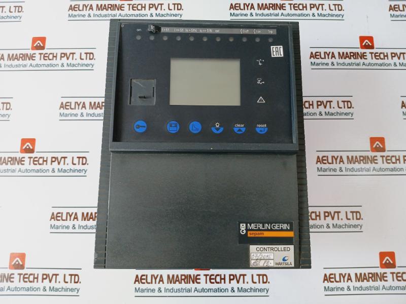 Merlin Gerin 59645 Digital Protection Relays For Current And Voltage Protection