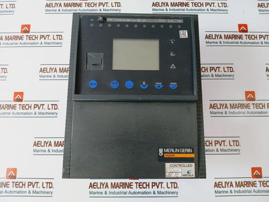 Merlin Gerin 59645 Digital Protection Relays For Current And Voltage Protection