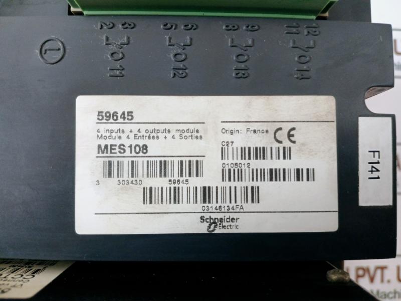 Merlin Gerin 59645 Digital Protection Relays For Current And Voltage Protection