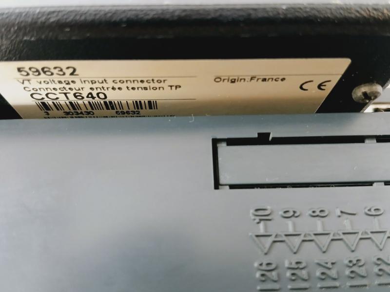 Merlin Gerin 59645 Digital Protection Relays For Current And Voltage Protection