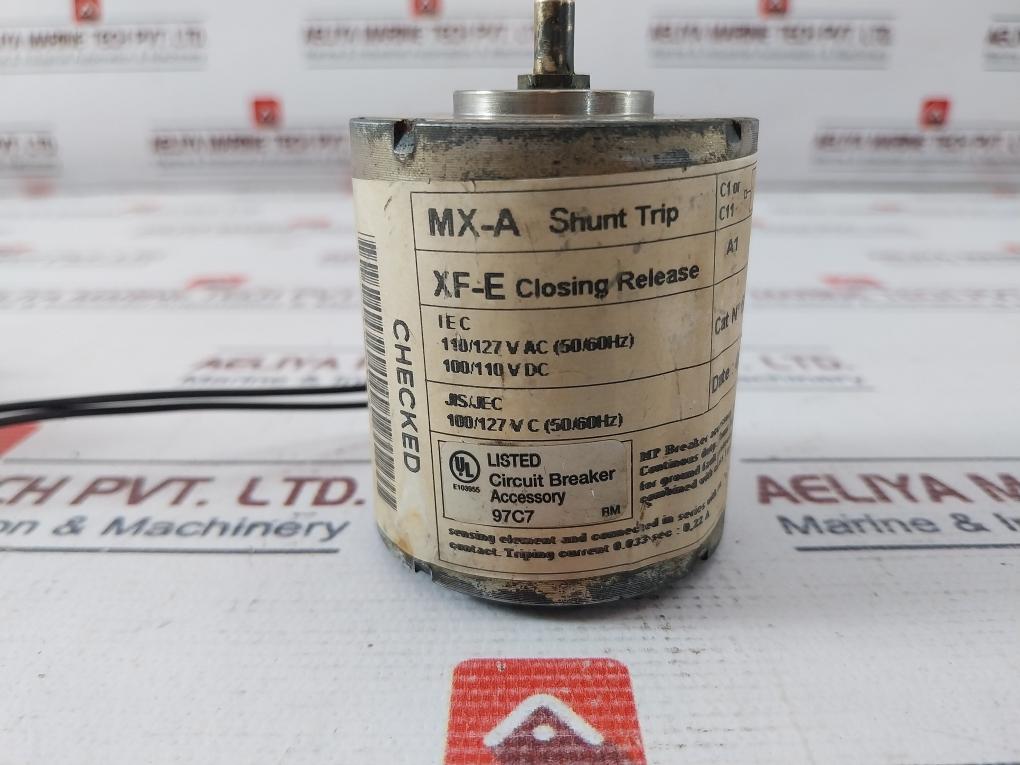 Merlin Gerin 685 654 Mx-a Shunt Trip Xf-e Closing Release Circuit Breaker 120-60Hz-20Va