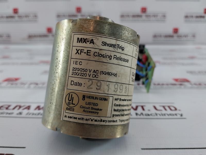 Merlin Gerin 685 658 Mx-a Shunt Trip Xf-e Closing Release Circuit Breaker 0.11a