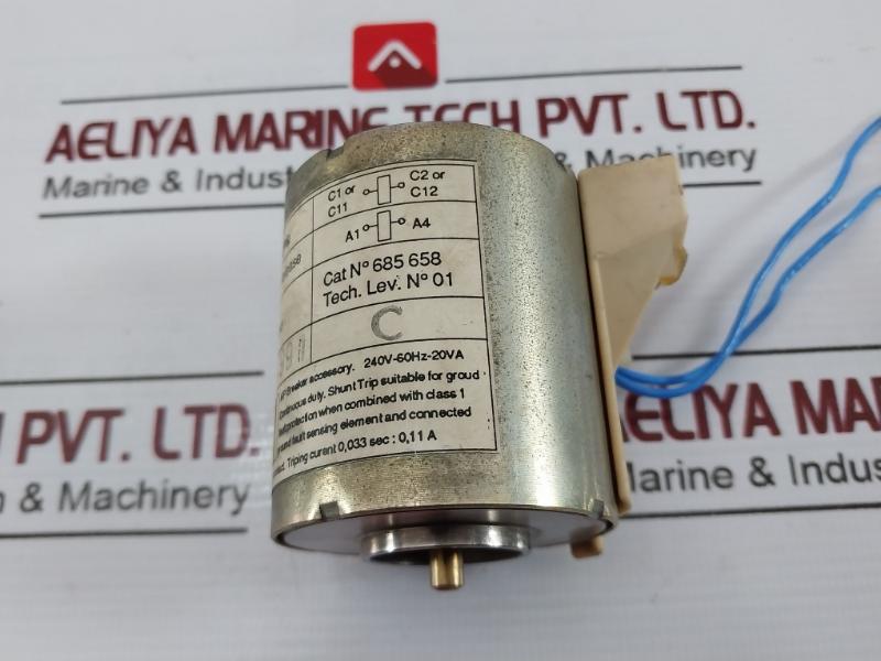 Merlin Gerin 685 658 Mx-a Shunt Trip Xf-e Closing Release Circuit Breaker 0.11a