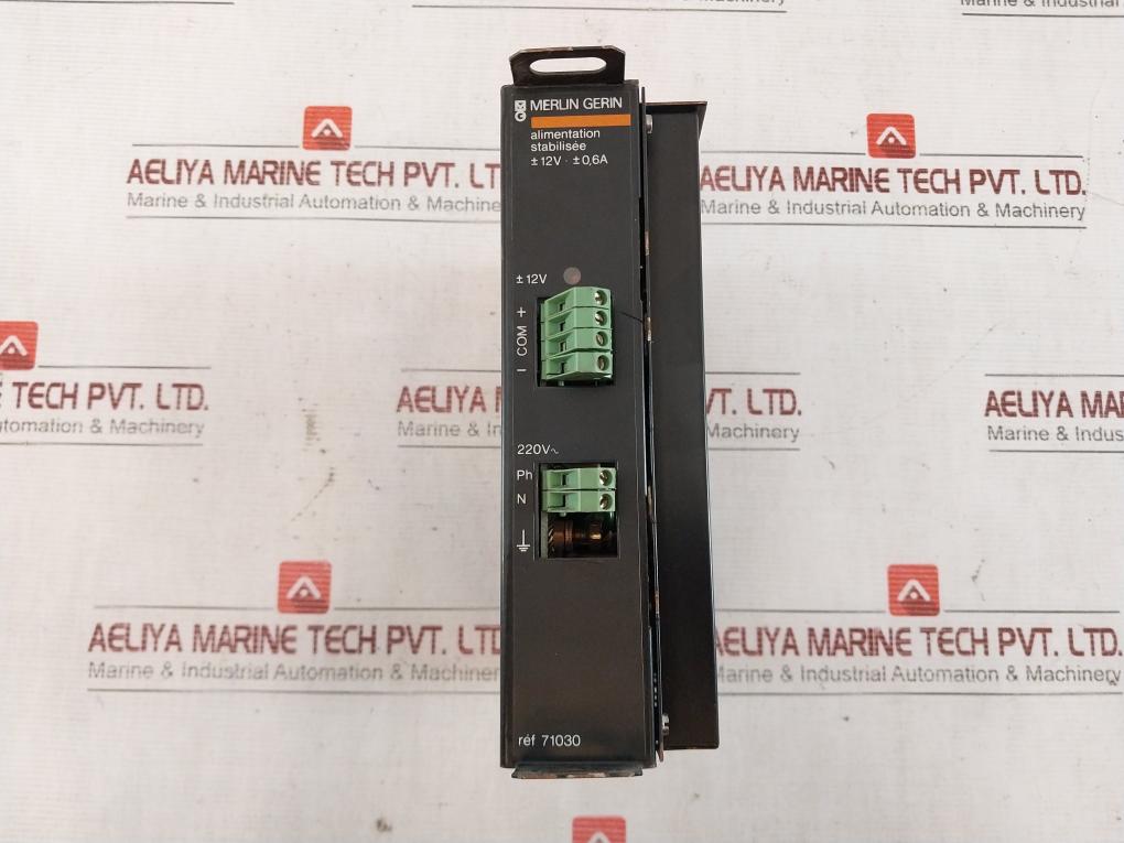 Merlin Gerin 71030 Power Supply 220V 12V 0,6A 610041-47 Tp255