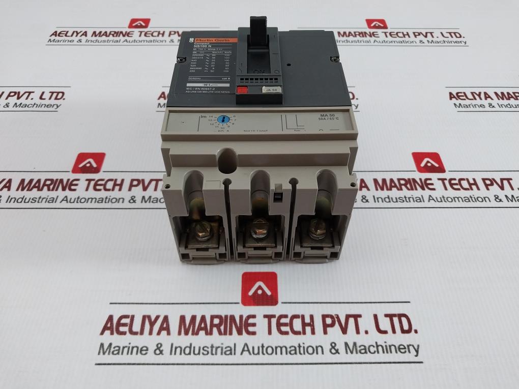 Merlin Gerin 750V-50/60Hz Circuit Breaker Ns100 N