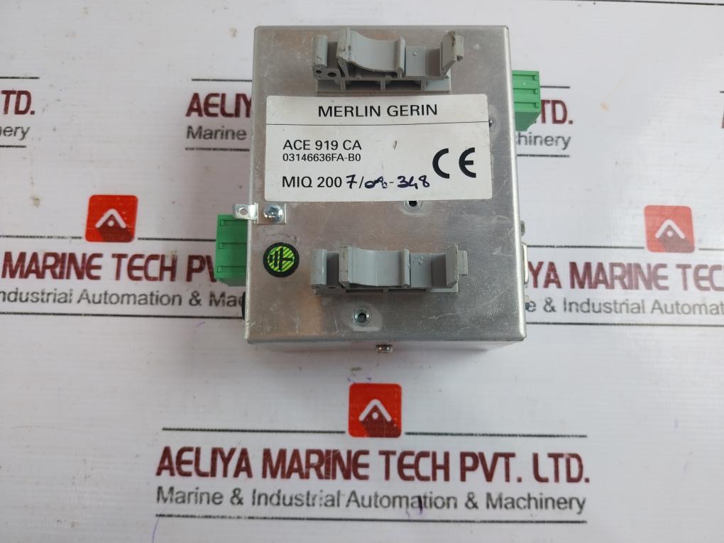 Merlin Gerin Ace 919 Ca Interface Network Rs485 24V, 110-220V, 47-63Hz