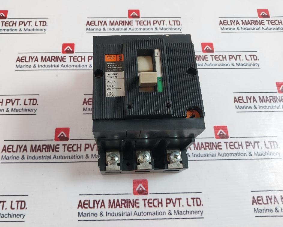 Merlin Gerin C125N Circuit-breaker 125A 660V