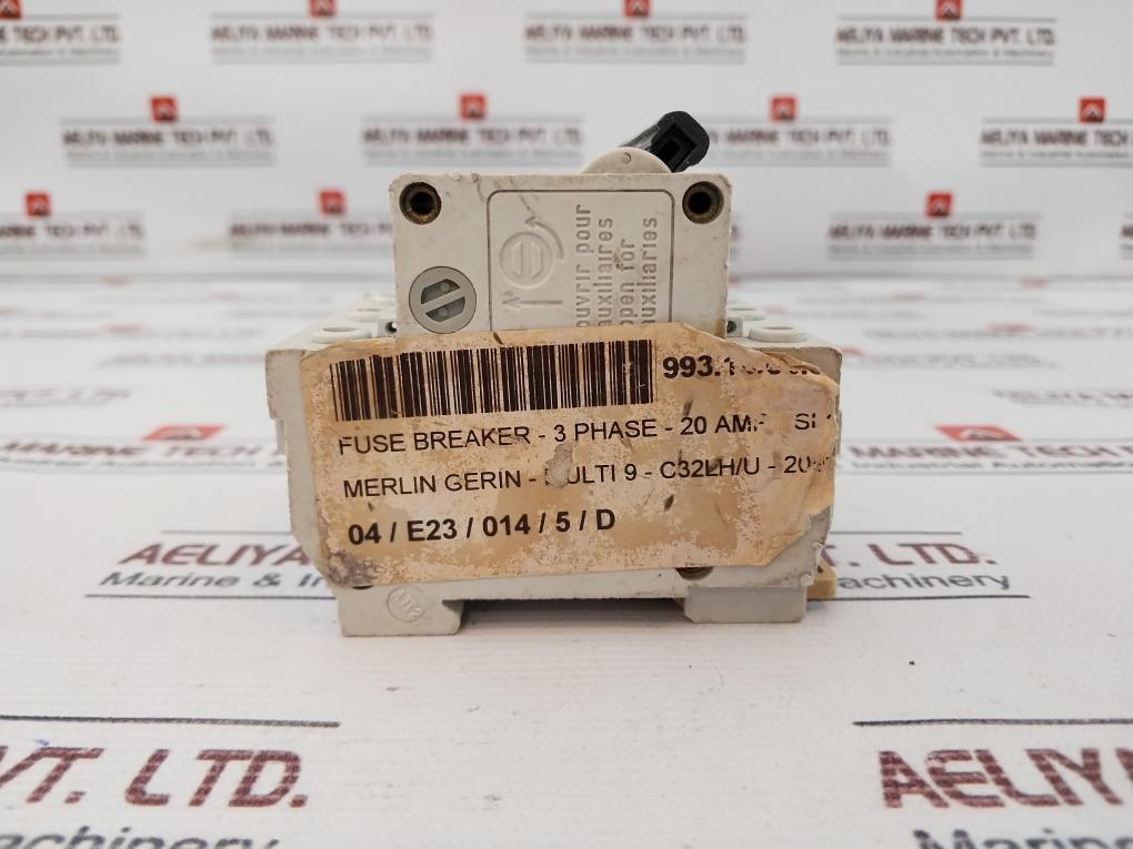 Merlin Gerin C32Lh Circuit Breaker 220V 20Amp