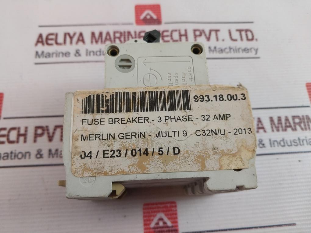 Merlin Gerin C32N Fuse Circuit Breaker 380V~