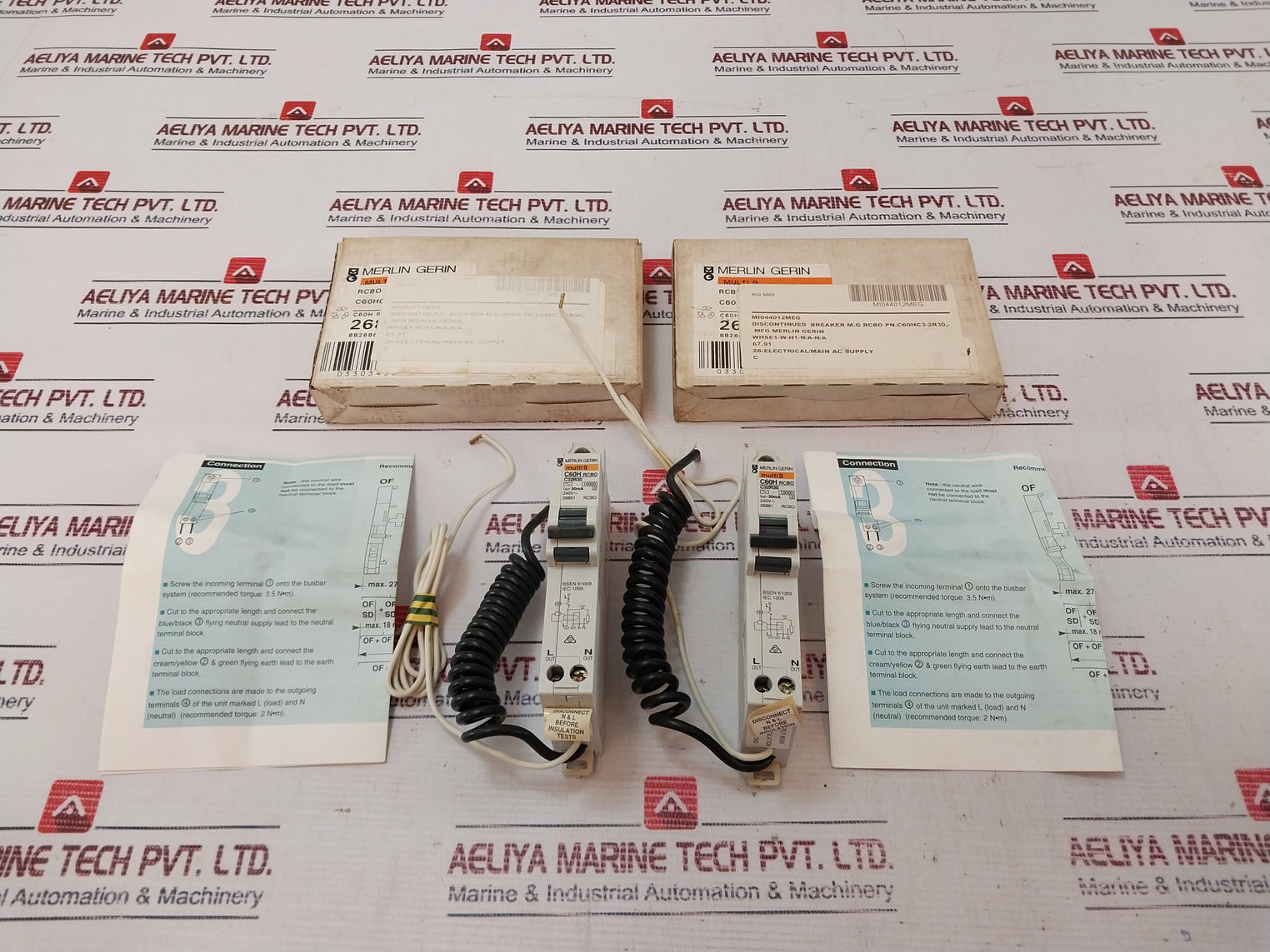 Merlin Gerin C60H-rcbo C32R30 Circuit Breaker 61009