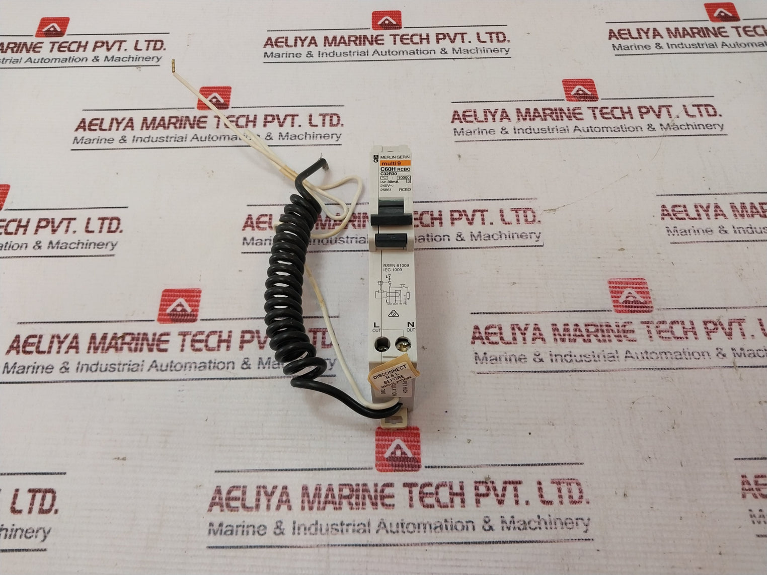 Merlin Gerin C60H-rcbo C32R30 Circuit Breaker 61009