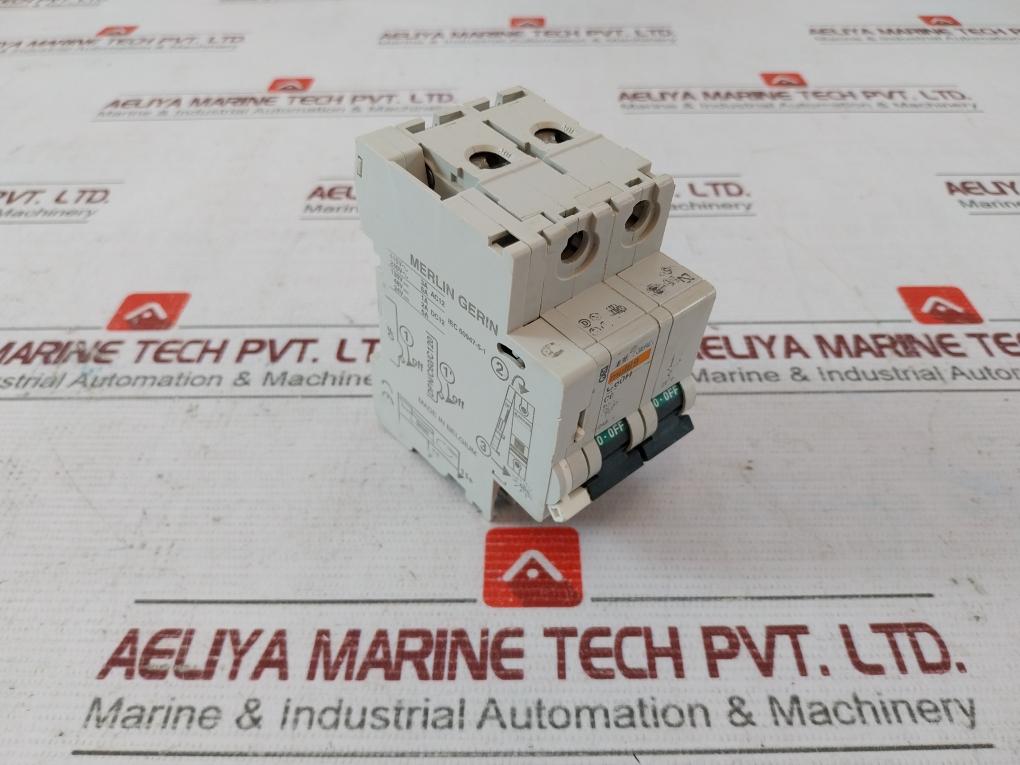 Merlin Gerin C60H Circuit Breaker C6, 3303430249856 400V 415V 3A 130V 1A