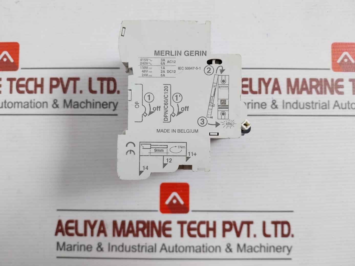 Merlin Gerin C60H Multi 9 Miniature Circuit Breaker 400V Ac