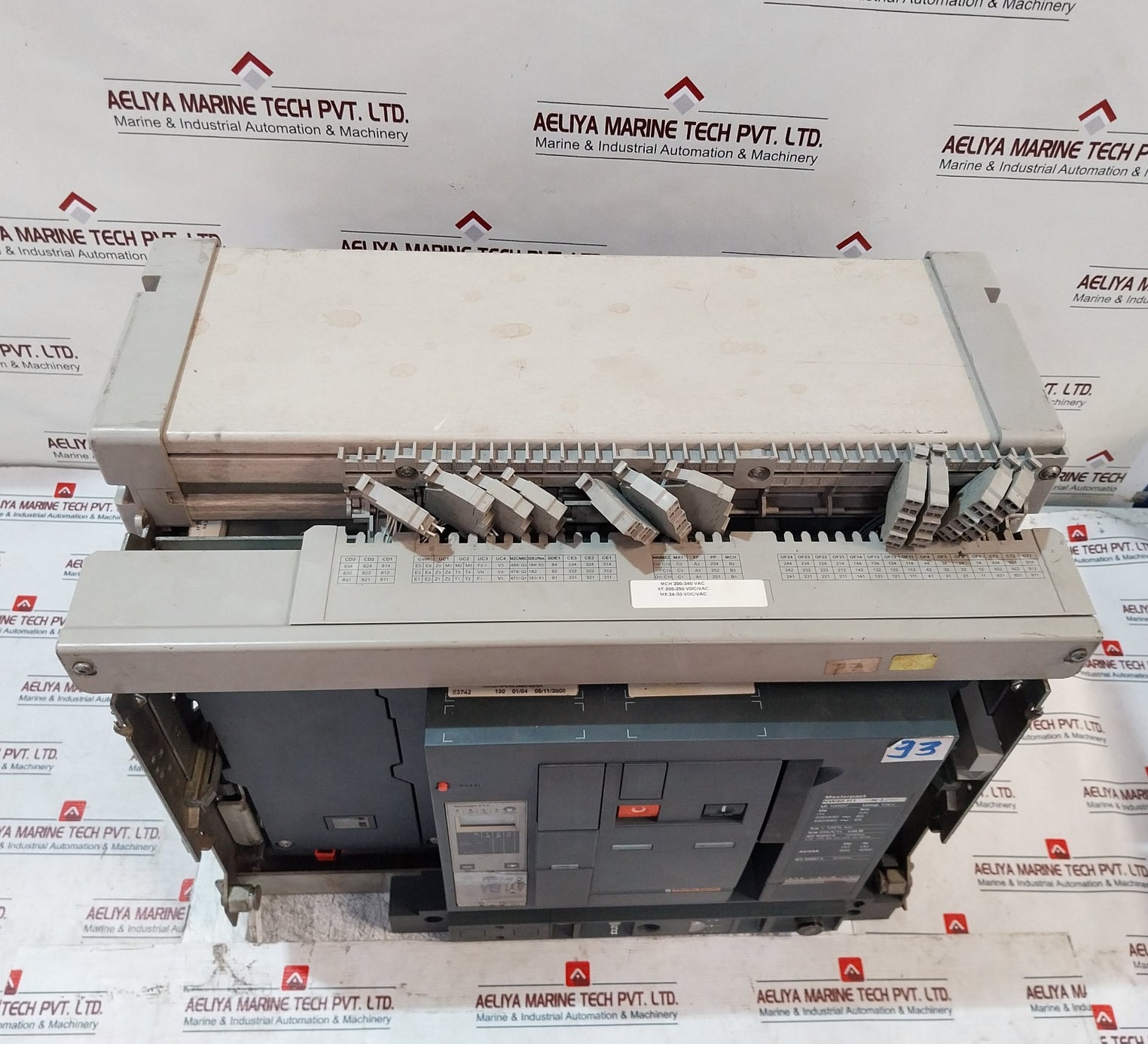 Merlin Gerin Masterpact Nw40 H1 Circuit Breaker 4000A 1000V 12Kv