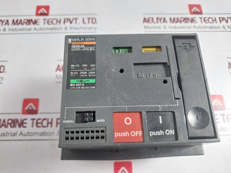 Merlin Gerin Mt250 Compact Circuit Breaker Ns250 Na 220/240V 50/60 Hz Iec 947-3