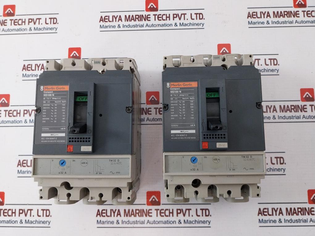 Merlin Gerin Ns100 N Circuit Breaker 750V