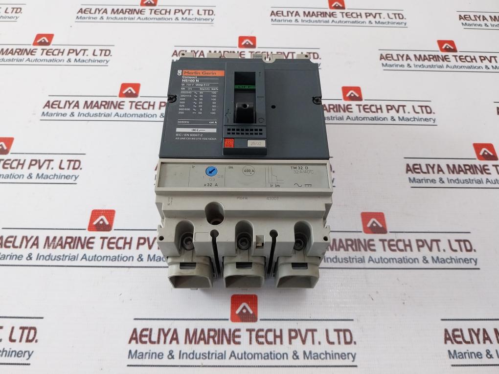 Merlin Gerin Ns100 N Circuit Breaker 750V