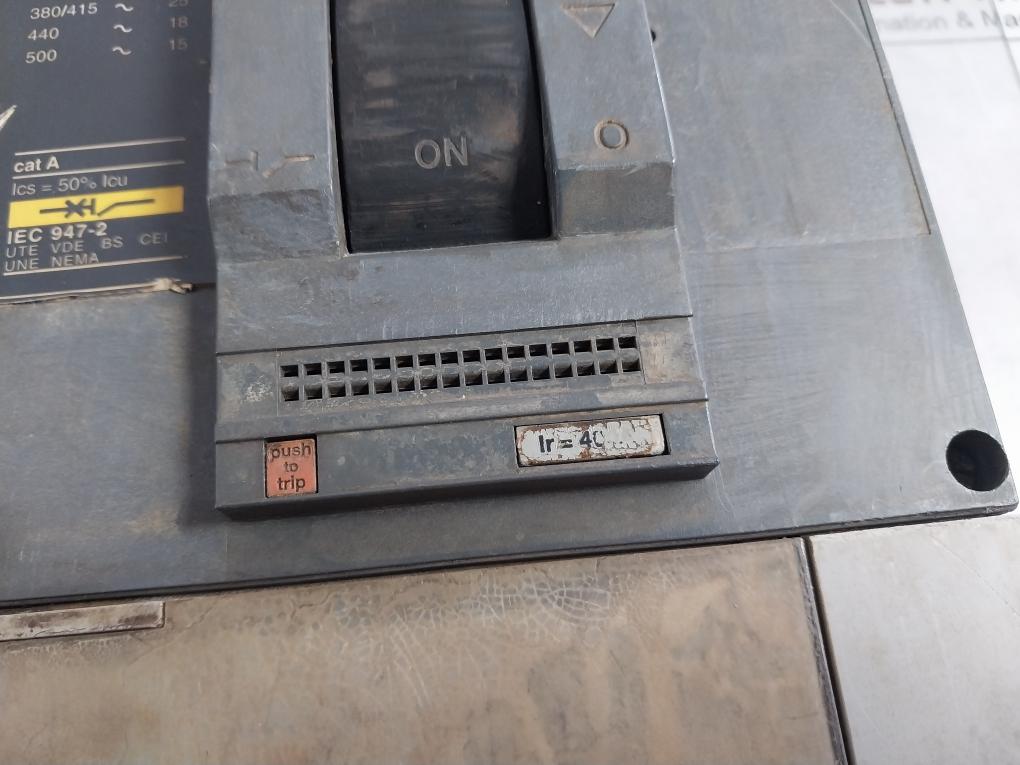 Merlin Gerin Ns400 E Circuit Breaker 380/415-25 Iec 947-2