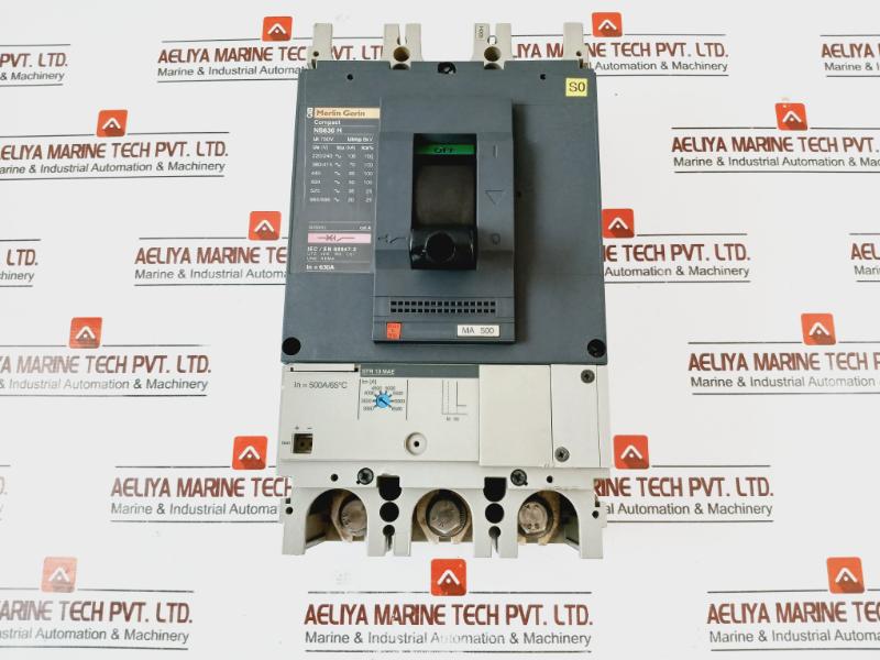 Merlin Gerin Ns630 H Circuit Breaker 50/60Hz Iec/En 60947-2 3000-6500A A004006