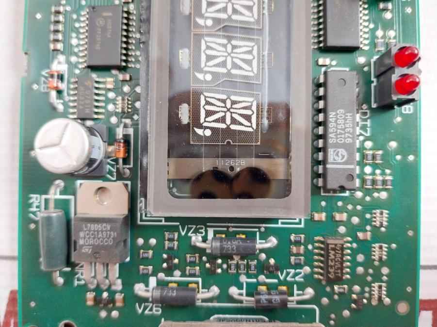 Merlin Gerin Nsae 9808 Display Pcb Board
