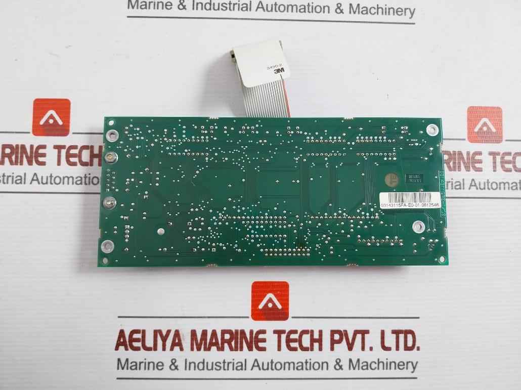 Merlin Gerin Nsae 9808 Display Pcb Board