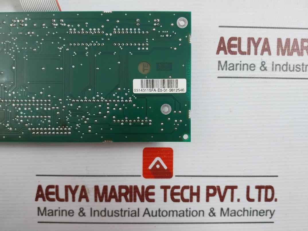 Merlin Gerin Nsae 9808 Display Pcb Board