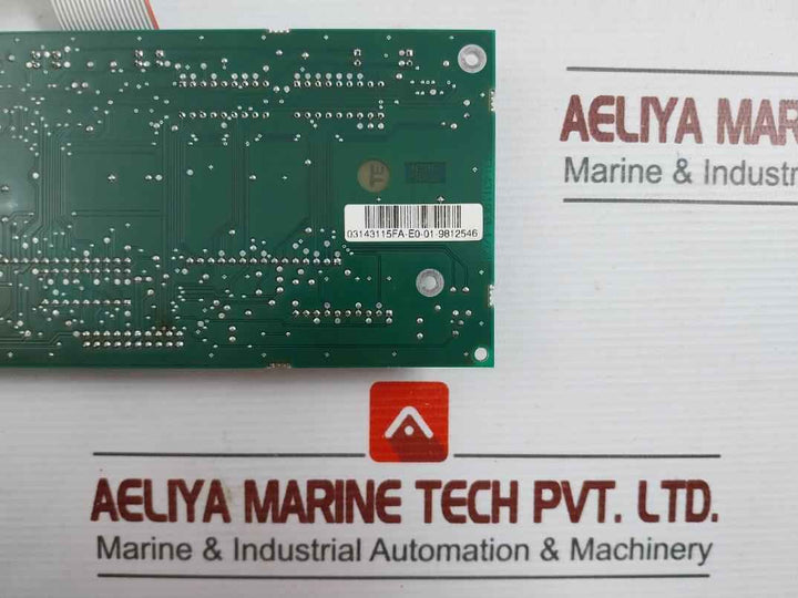 Merlin Gerin Nsae 9808 Display Pcb Board