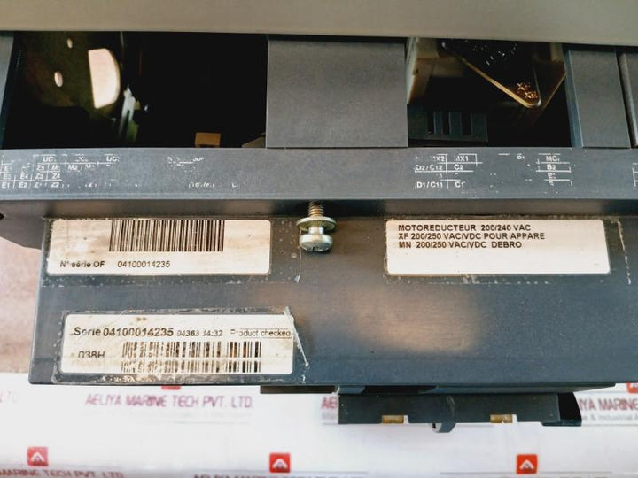 Merlin Gerin Nw16 Hf Masterpact Circuit Breaker, 12Kv 1600A