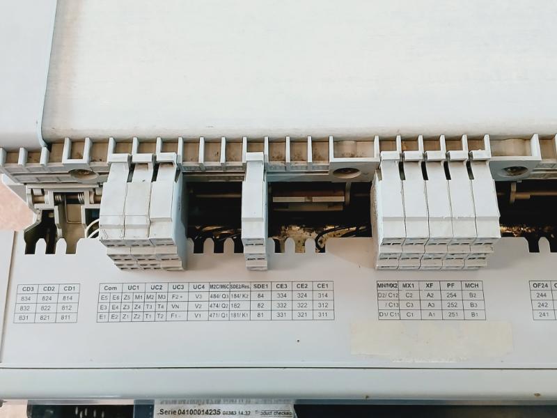 Merlin Gerin Nw16 Hf Masterpact Circuit Breaker, 12Kv 1600A
