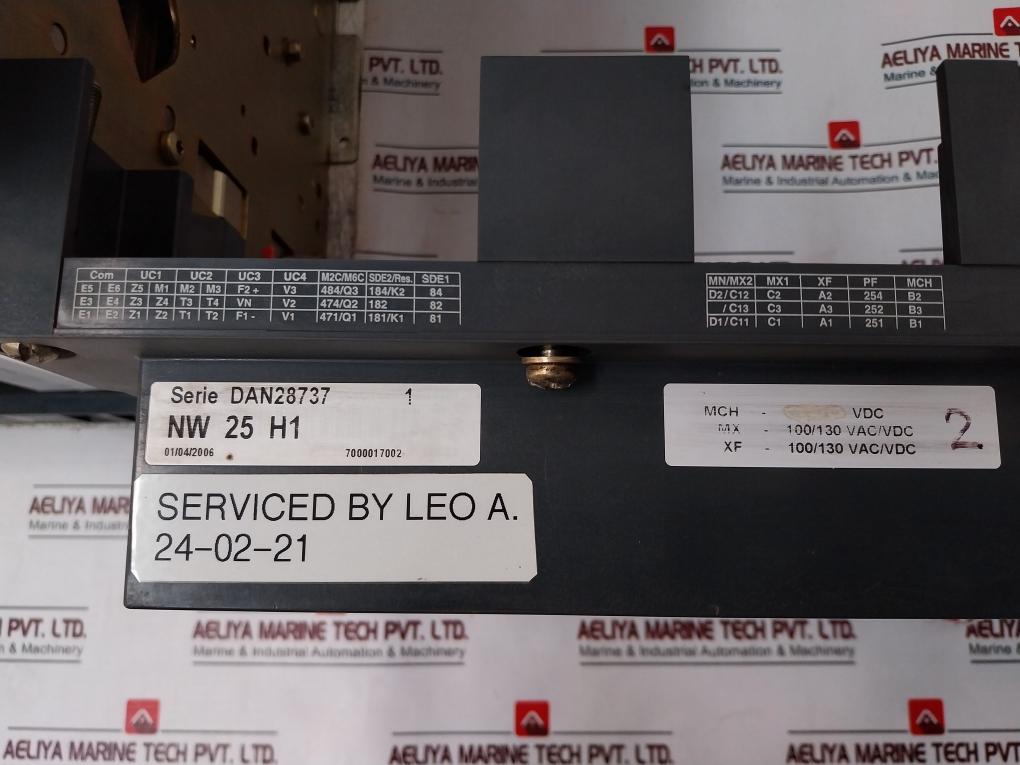 MERLIN GERIN NW25 H1 Masterpact Circuit Breaker 50/60Hz