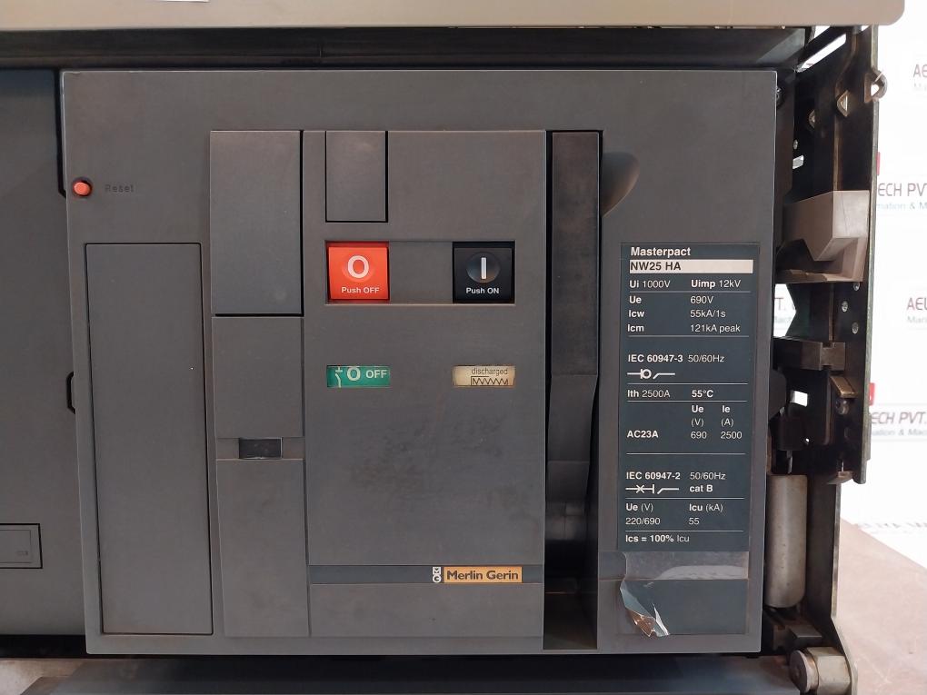 Merlin Gerin Nw25 Ha Masterpact Switch-disconnector Iec 60947-2 50/60Hz H08245