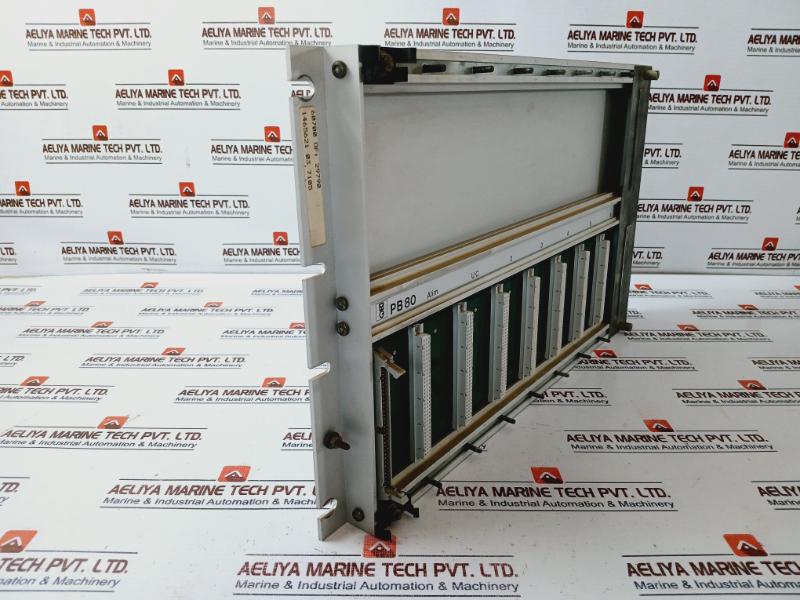 Merlin Gerin PB80 8-Slot PLC Chassis