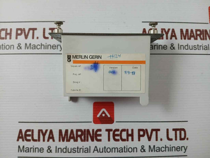 Merlin Gerin S25 G00 A Protection Relay Module Ver 001