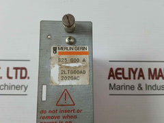 Merlin Gerin S25 G00 A Protection Relay Module Ver 001