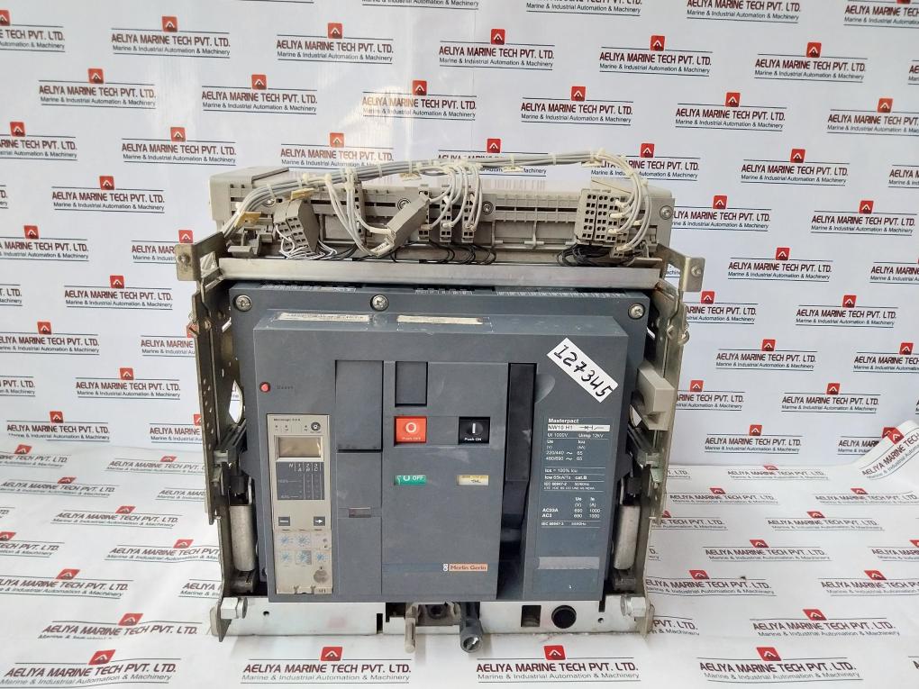 Merlin Gerin Masterpact Nw10 H1 Circuit Breaker 1000A 1000V 50/60Hz