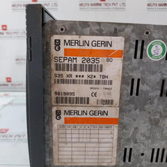 Digital Protection Relay 48–125 Vdc Merlin Gerin Sepam 2035