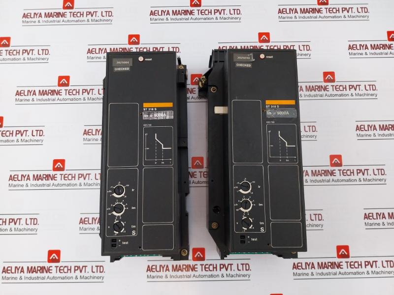 Merlin Gerin St 318 S Circuit Breaker Control Trip Unit 5000A