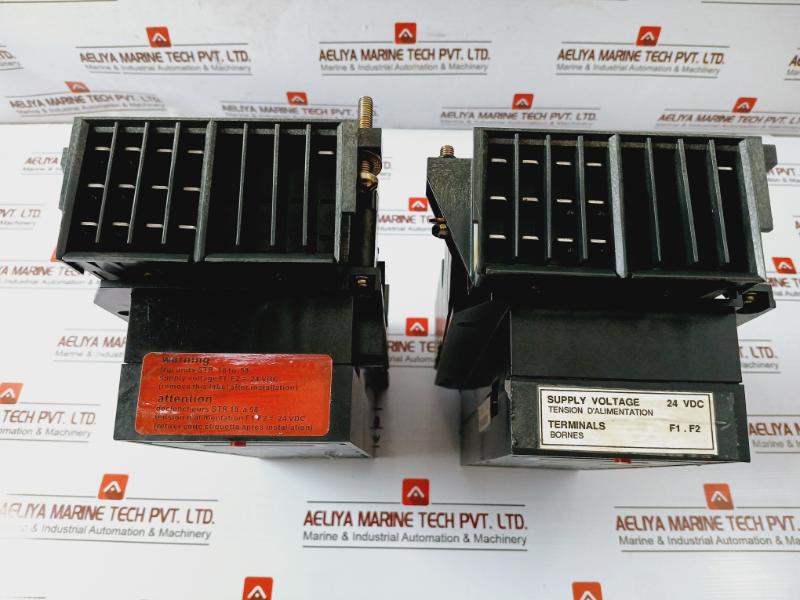 Merlin Gerin Str 38 S Master Pact Circuit Breaker 24 Vdc, F1.F2